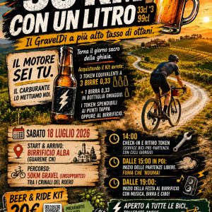 "EVENTO GRAVEL" 50 km con 1 litro